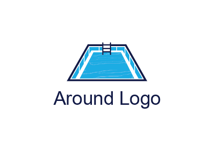 swimming pool with ladder