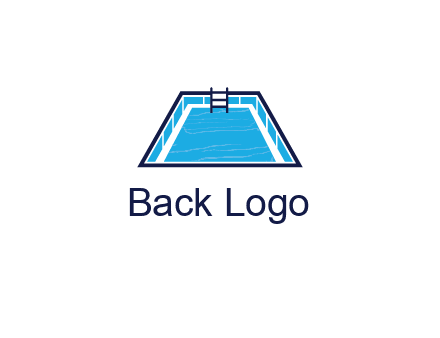 swimming pool with ladder
