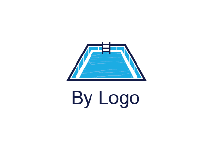 swimming pool with ladder