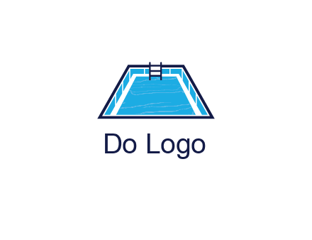 swimming pool with ladder