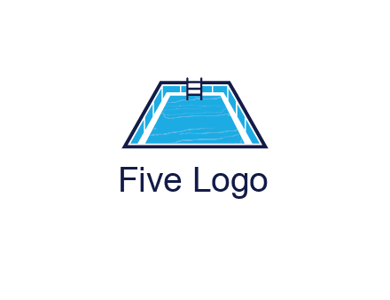 swimming pool with ladder