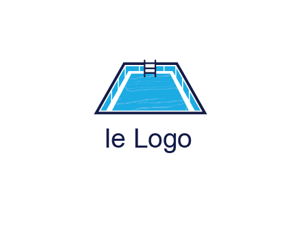 swimming pool with ladder