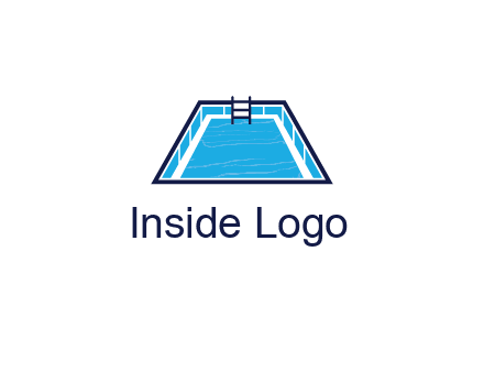 swimming pool with ladder