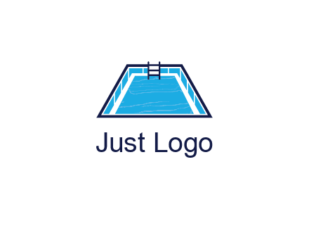 swimming pool with ladder