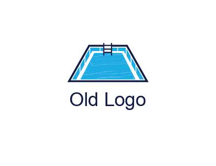 swimming pool with ladder