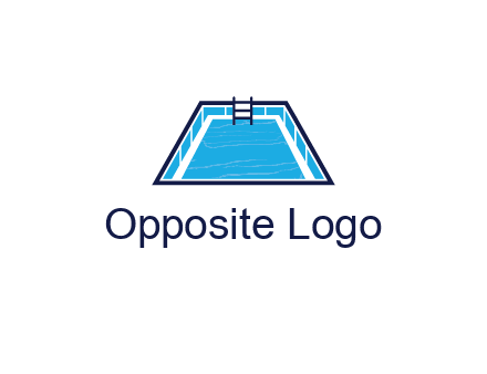 swimming pool with ladder