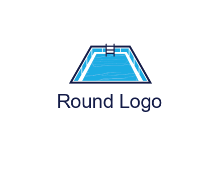 swimming pool with ladder