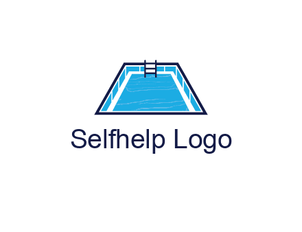 swimming pool with ladder