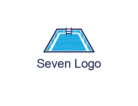swimming pool with ladder