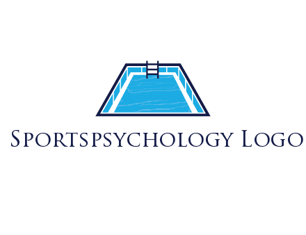 swimming pool with ladder