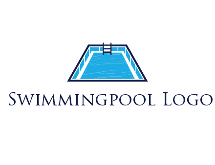 swimming pool with ladder