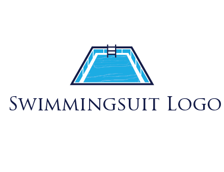 swimming pool with ladder