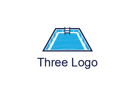 swimming pool with ladder