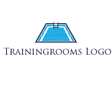 swimming pool with ladder