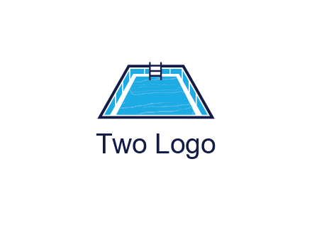 swimming pool with ladder