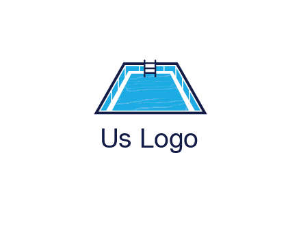 swimming pool with ladder