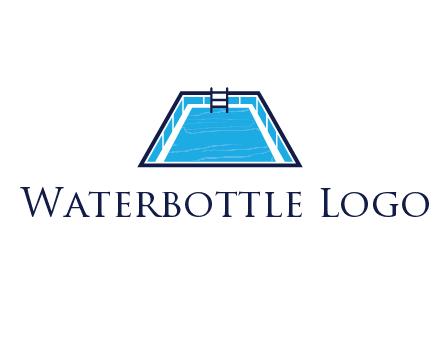 swimming pool with ladder