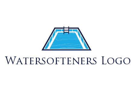 swimming pool with ladder