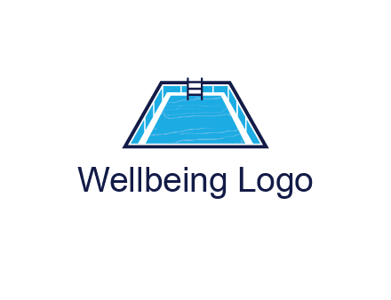 swimming pool with ladder