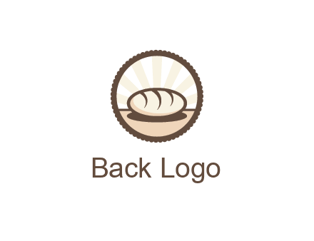 sparkle behind bread in circle 