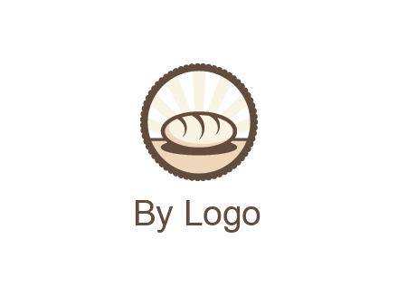 sparkle behind bread in circle 