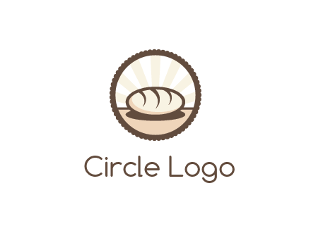 sparkle behind bread in circle 