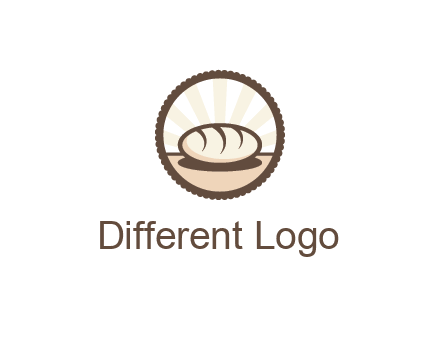 sparkle behind bread in circle 