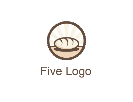 sparkle behind bread in circle 