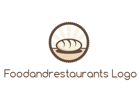 sparkle behind bread in circle 