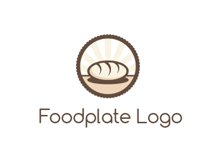 sparkle behind bread in circle 