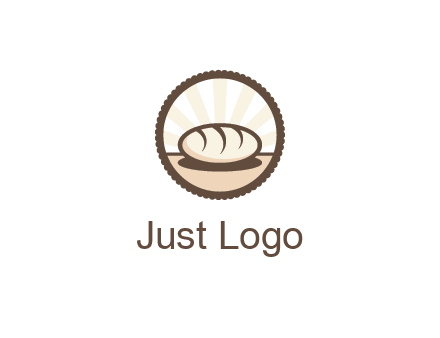 sparkle behind bread in circle 