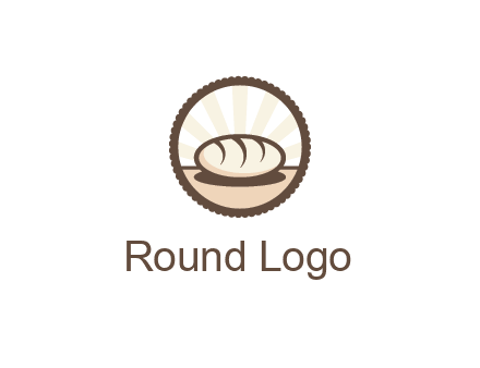 sparkle behind bread in circle 
