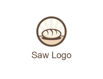sparkle behind bread in circle 