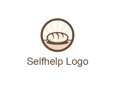 sparkle behind bread in circle 