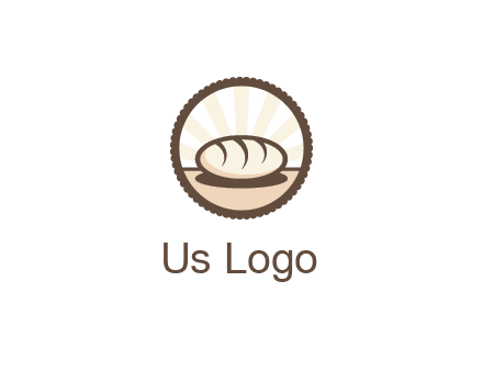 sparkle behind bread in circle 