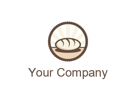 sparkle behind bread in circle 