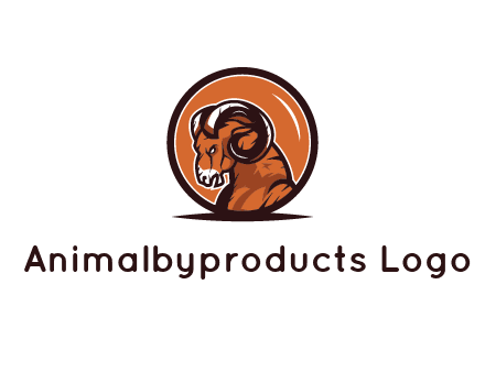 ram in circle