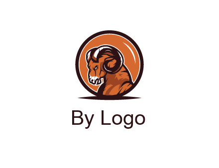 ram in circle