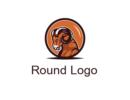 ram in circle