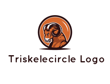 ram in circle