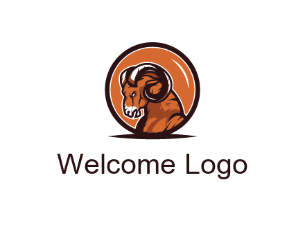 ram in circle