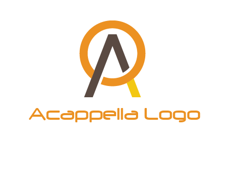 letter A coming out of letter O