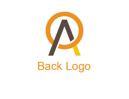 letter A coming out of letter O