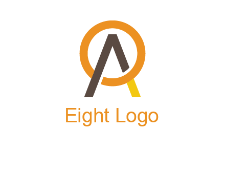 letter A coming out of letter O
