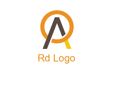 letter A coming out of letter O