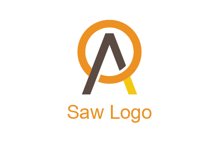 letter A coming out of letter O