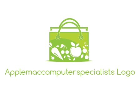 groceries in shopping bag