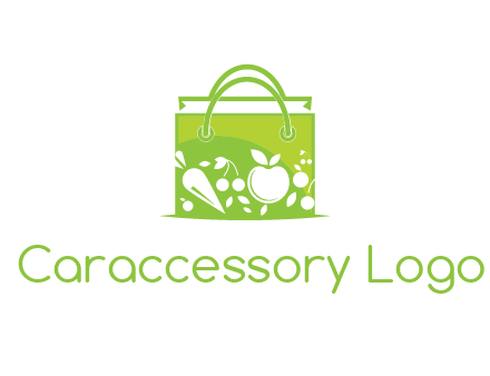 groceries in shopping bag
