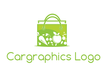 groceries in shopping bag