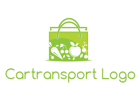 groceries in shopping bag